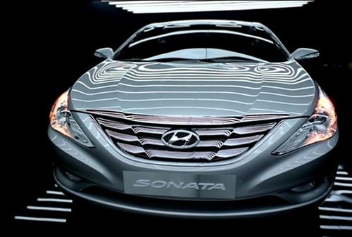 四门coupe造型 全新一代sonata/i40曝光 