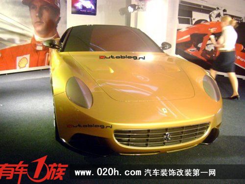 基于599 GTB 法拉利推出黄金版车型 