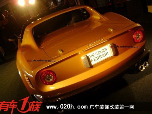 基于599 GTB 法拉利推出黄金版车型 