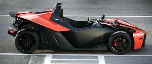 售价预计100万 KTM X-BOW将进口国内 