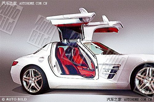 法兰克福首发 SLS AMG将推出混合动力版 