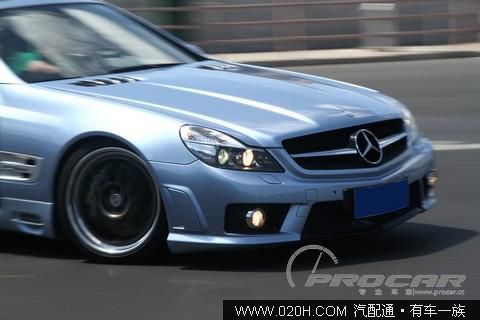 奔驰SL55变身SL63AMG 改装的乐趣超乎想象