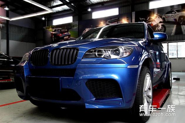 BMW X5M改装动力 天蝎中尾段排气 ECU作业