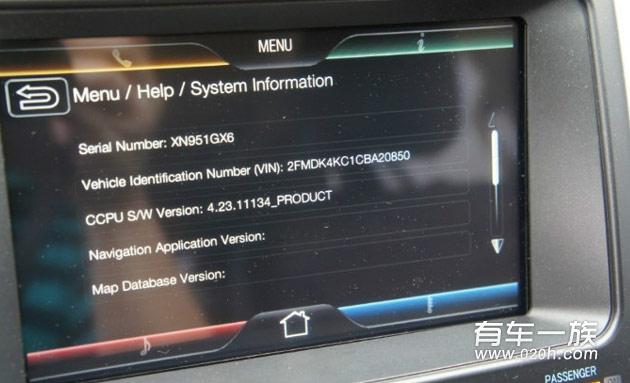 锐界车主福特SYNC系统详细介绍用车3000公里锐界油耗