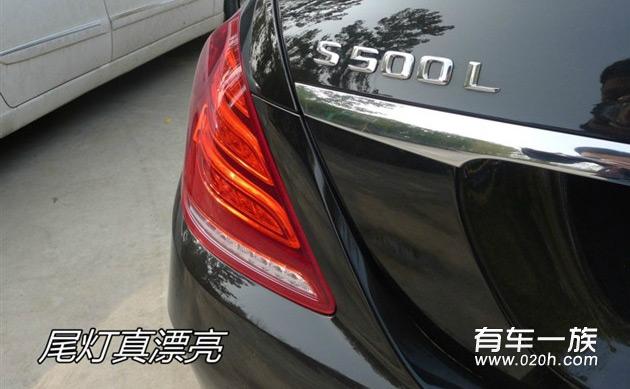 黑色奔驰S500L提车作业图文解说与选车经历