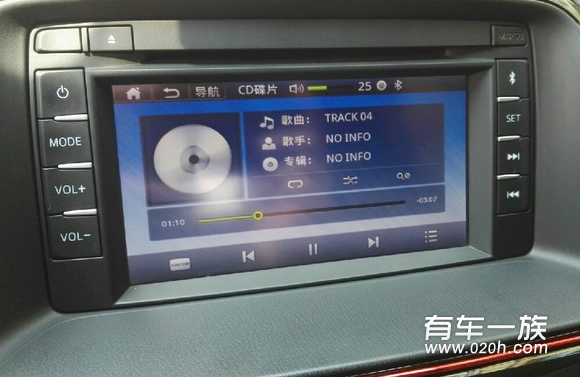 CX-5改装先锋PA2030A功放音响