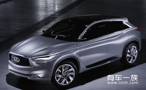 英菲尼迪全新QX50搭2.0T 油耗售价降低