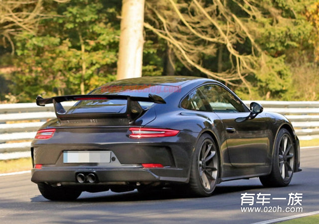 曝保时捷新911 GT3谍照 提供手动挡车型