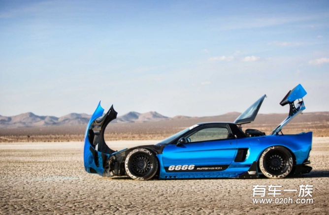 东瀛神车重出江湖 本田蓝色气动版Acura NSX