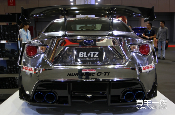 BLITZ霸气武装丰田862015GT Show登场