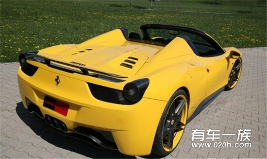 不封顶的快乐 法拉利458 Italia Spider