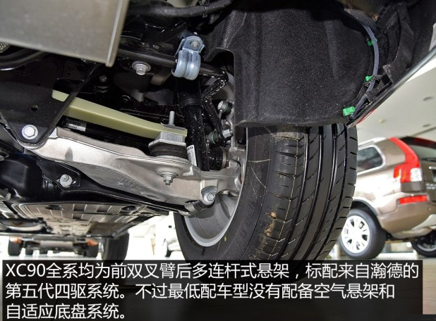 沃尔沃XC90悬架结构 XC90车身悬架避震解析