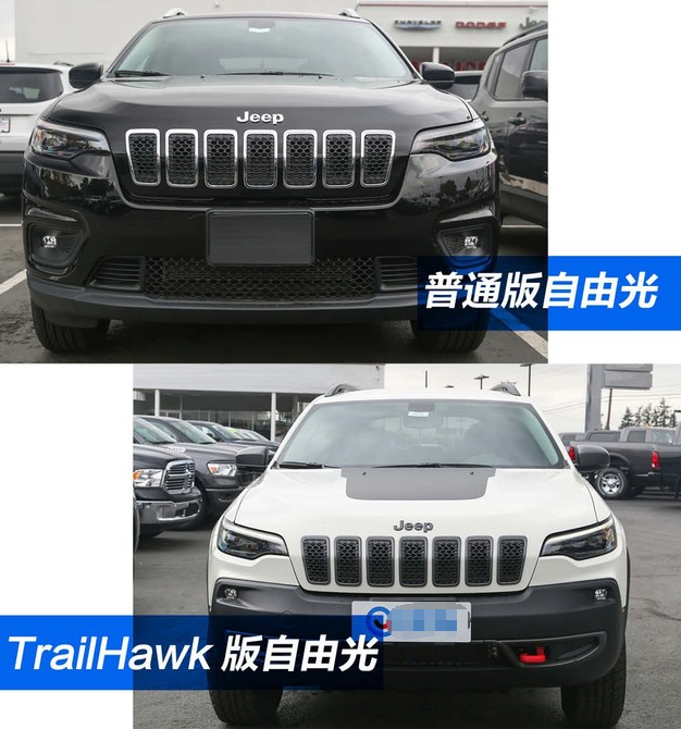 2019款自由光trailhawk和普通版有什么区别？