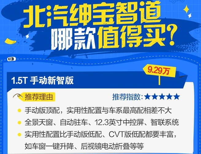 绅宝智道哪款值得买？绅宝智道买哪款好？