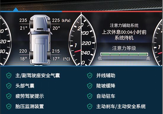 2019款奔驰G500有哪些安全配置？