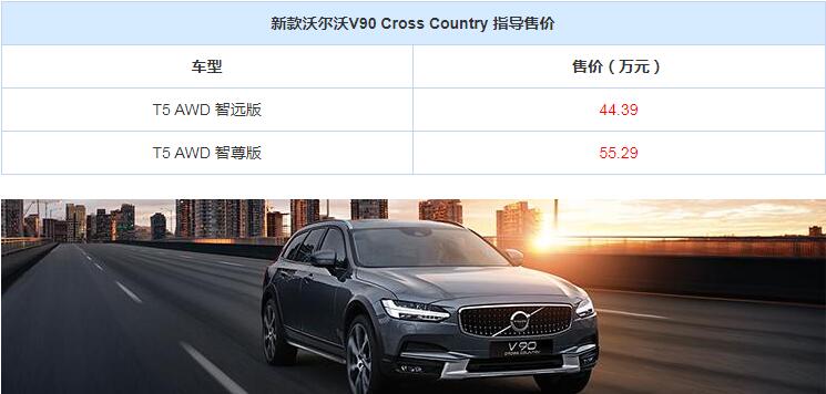 2020款沃尔沃V90CC价格多少？20款沃尔沃V900CC多少钱？