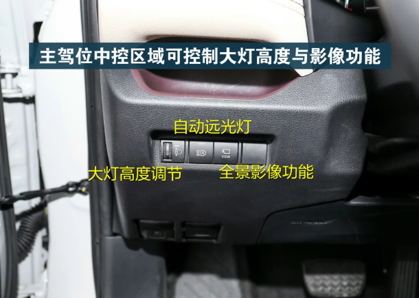 2020款RAV4灯光按钮图解 20款RAV4大灯怎么打开？