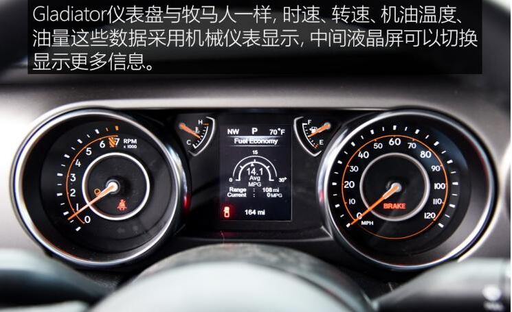 Jeep Gladiator内饰怎么样？档次如何？