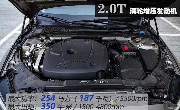 2020款沃尔沃V60T5发动机怎么样?沃尔沃V60T5动力如何?