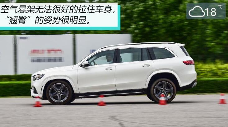 2020款奔驰GLS450百公里刹车测试